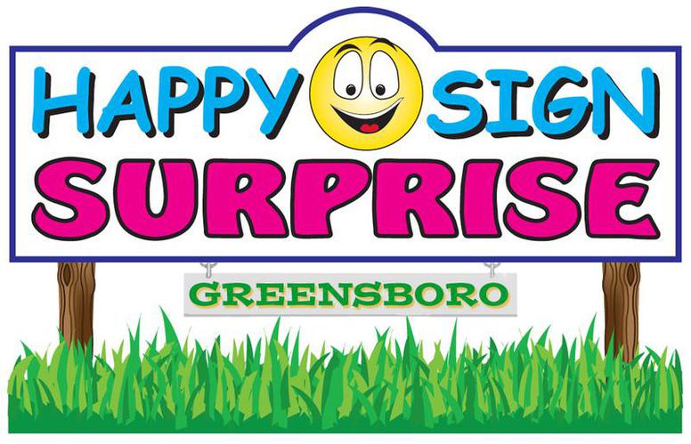 Happy Sign Surprise Greensboro Logo